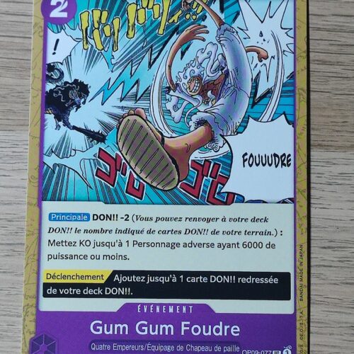 Gum Gum foudre