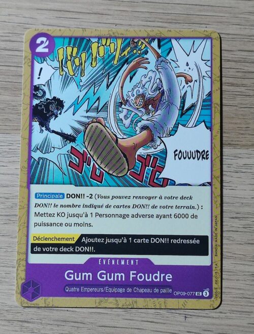 Gum Gum foudre
