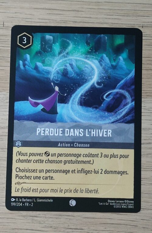 Perdue dans l’hiver
