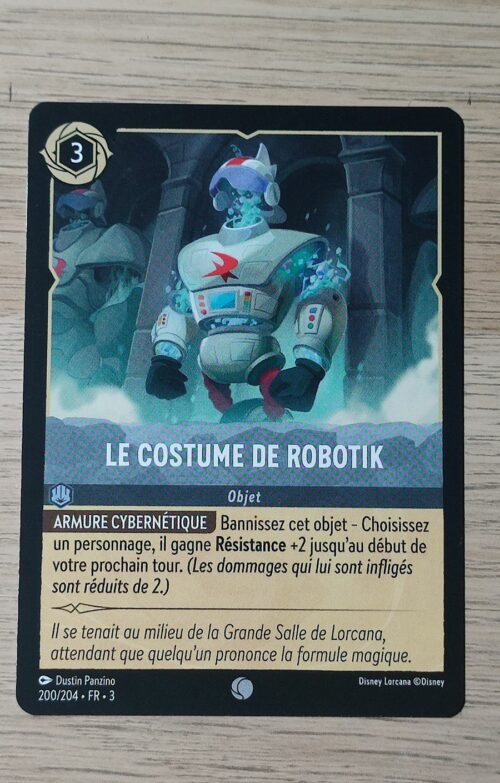 Le costume de Robotik