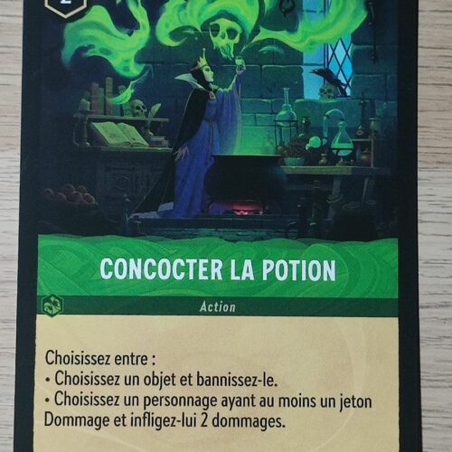 Concocter la potion