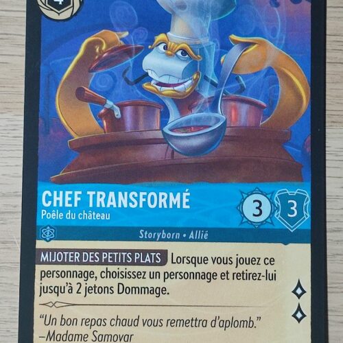 Chef transformé