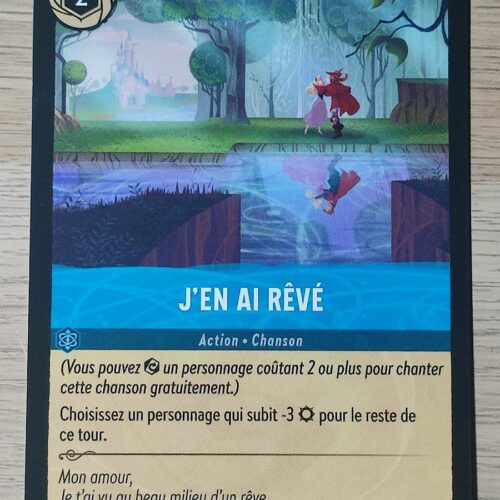 J’en ai rêvé