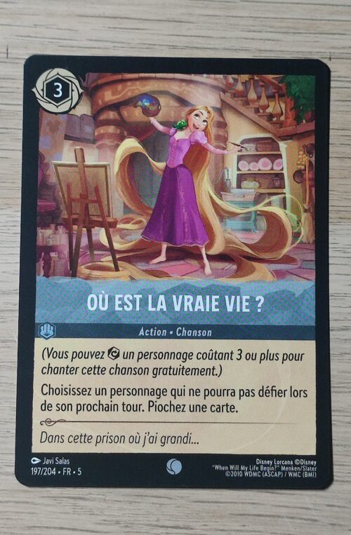 Où est la vrai vie?