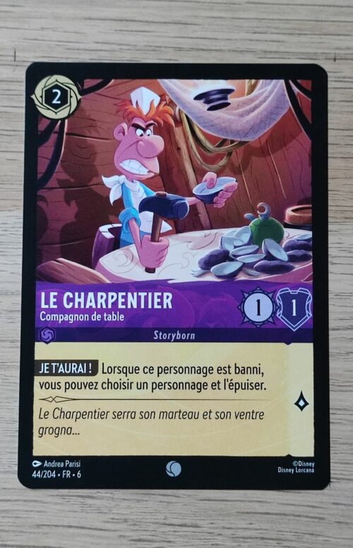 Le charpentier
