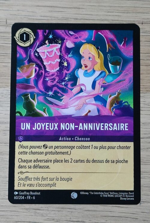 Un joyeux non-anniversaire