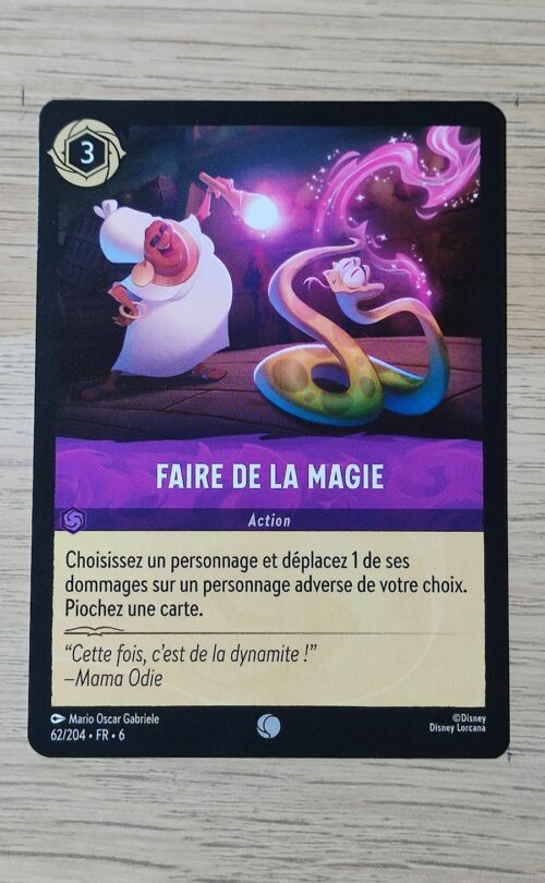 Faire de la magie