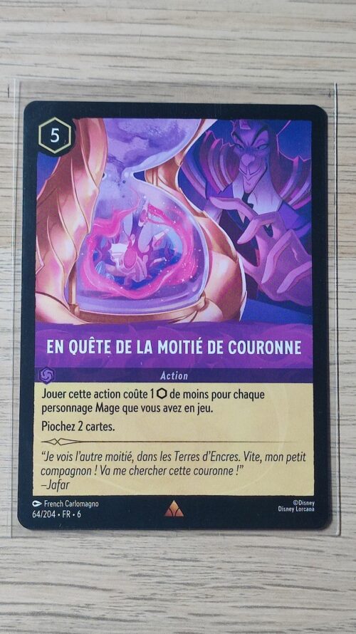 En quête de la moitié de couronne