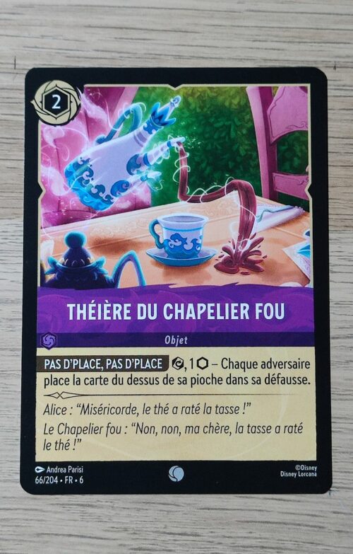 Théière du chapelier fou