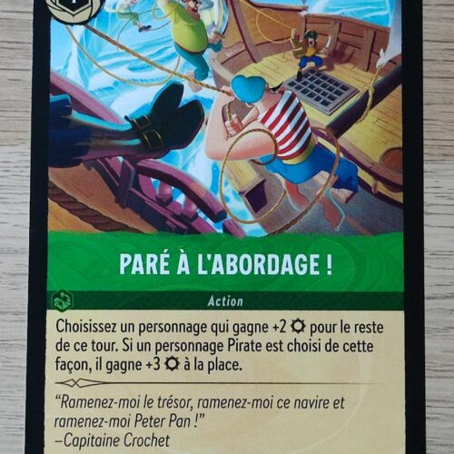 Paré à l’abordage !