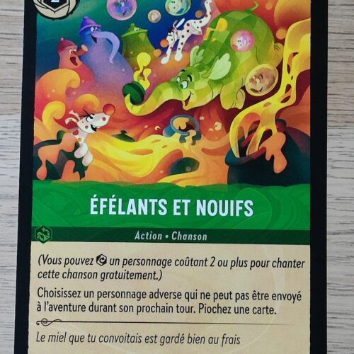 Efélants et nouifs