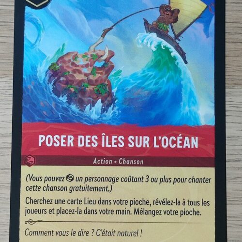 Poser des îles sur l’océan