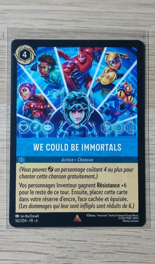 We could be Immortals