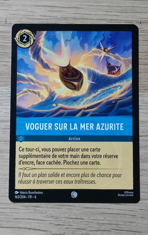 Voguer sur la Mer Azurite
