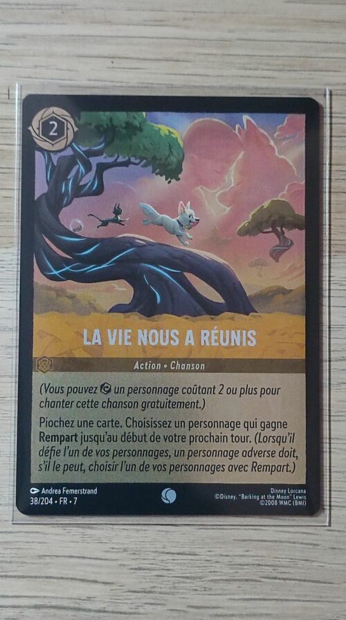 La vie nous à réunis