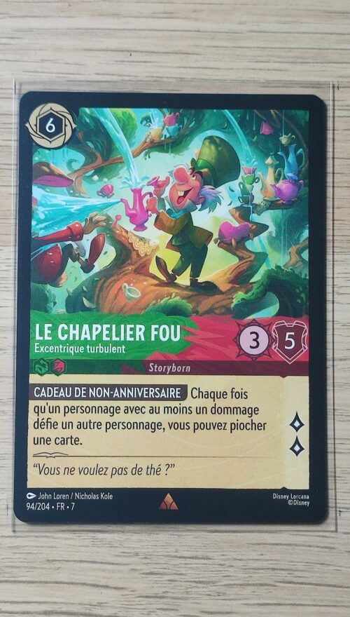 Le chapelier fou