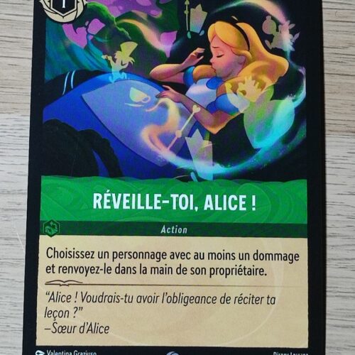 Réveille toi, Alice !