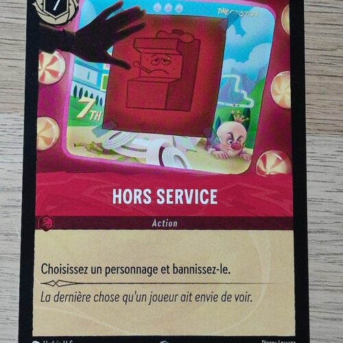 Hors service