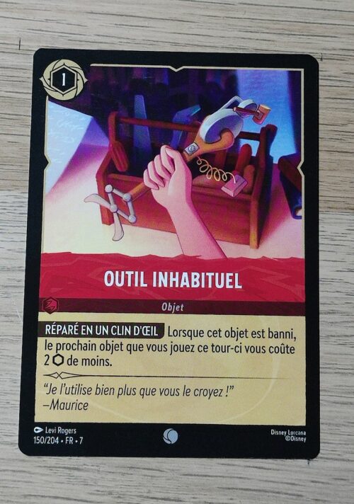 Outil inhabituel