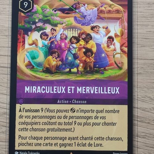 Miraculeux et merveilleux