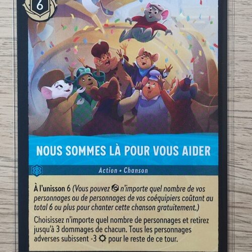 Nous sommes là pour vous aider
