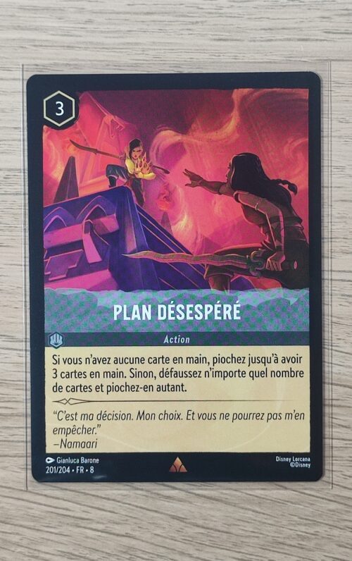 Plan désespéré