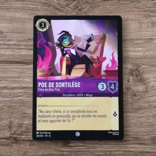 Poe De Sortilège – Frère de Miss Tick