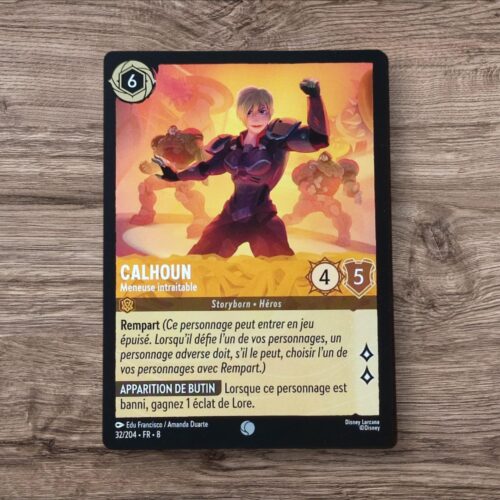 Calhoun – Meneuse intraitable