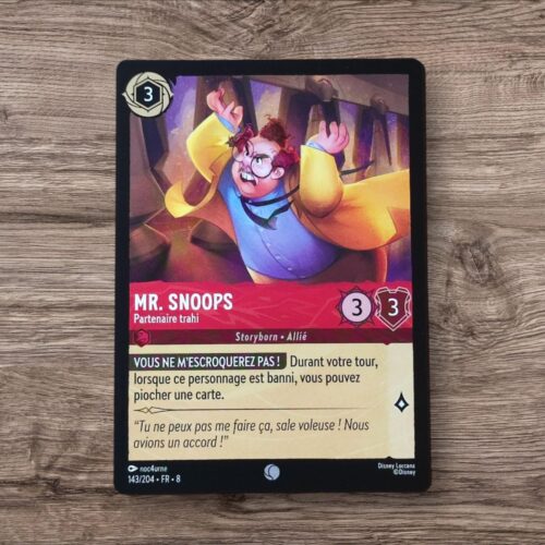 Mr. Snoops – Partenaire trahi