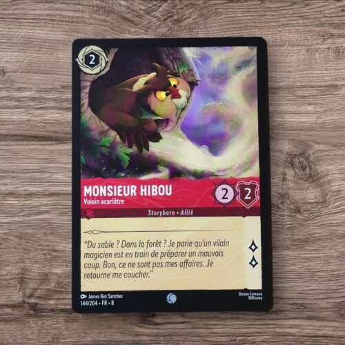 Monsieur Hibou – Voisin acariâtre