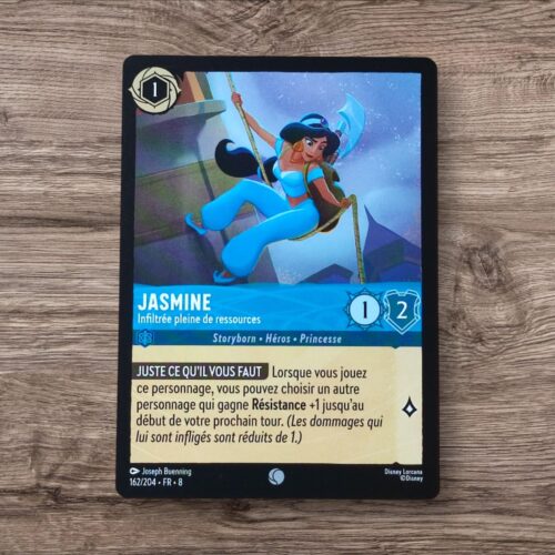 Jasmine – Infiltrée pleine de ressources