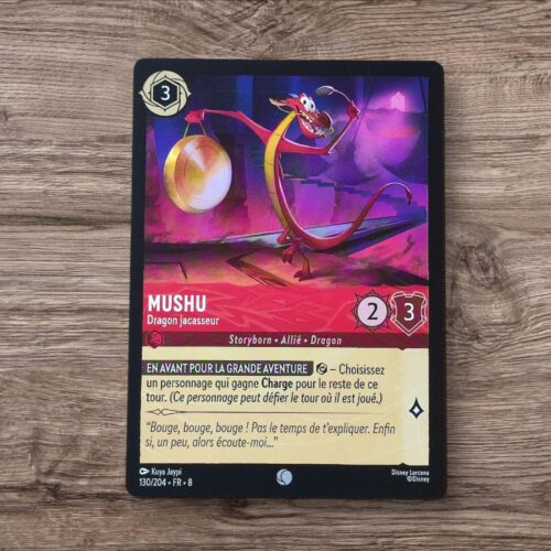 Mushu – Dragon jacasseur
