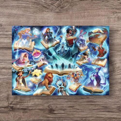 Puzzle LORCANA 1000P – Saphir + 1 carte promo * PRECOMMANDE