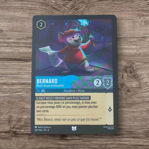 Bernard – Paré à toute éventualité