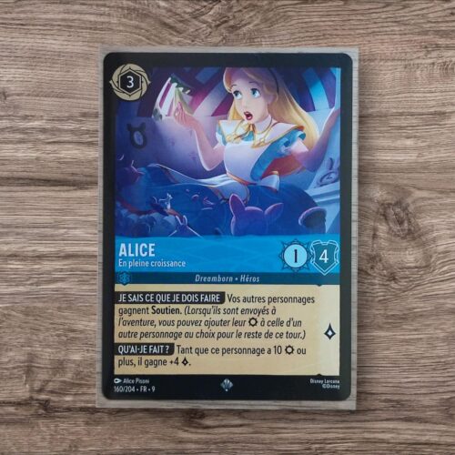 Alice – En pleine croissance