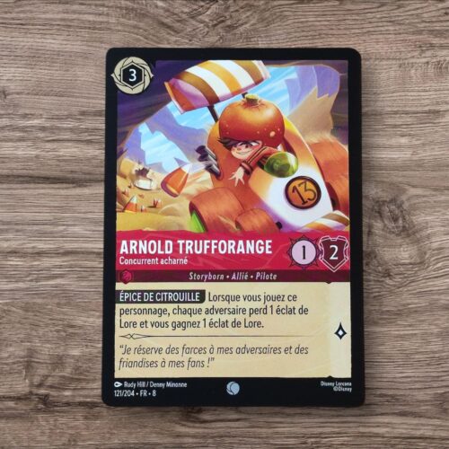 Arnold Trufforange – Concurrent acharné