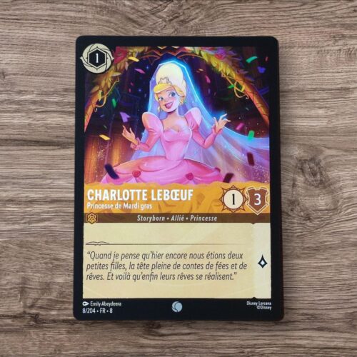 Charlotte Lebœuf – Princesse de Mardi gras