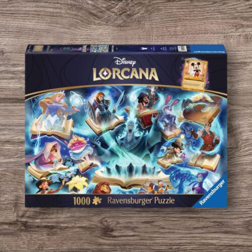 Puzzle LORCANA 1000P – Saphir + 1 carte promo * PRECOMMANDE