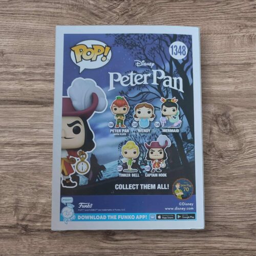 Funko Pop Disney 70Eme anniversaire : Capitaine Crochet (Captain Hook) [1348]